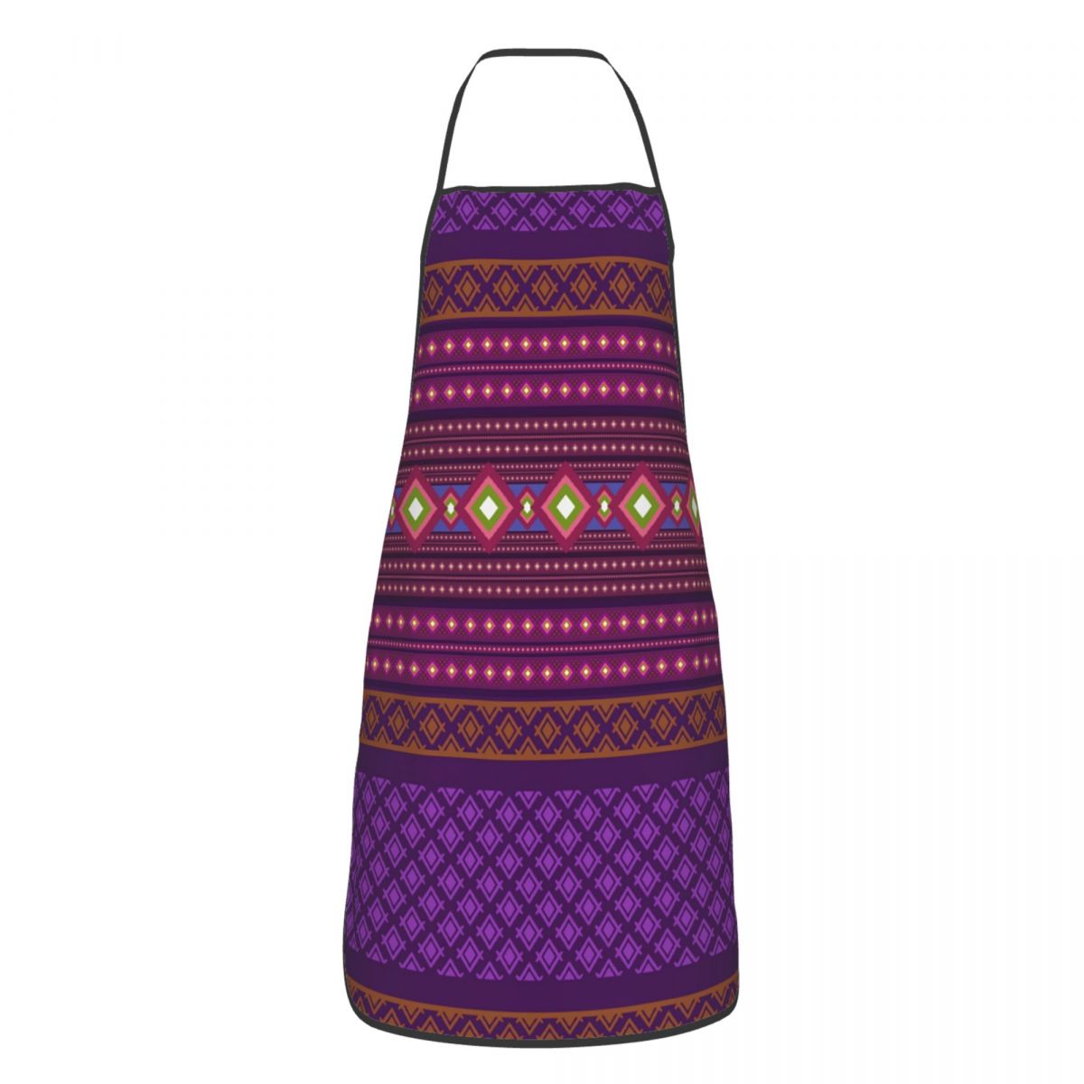 Ikat Woven Fabric - Bavaglino personalizzato Ikat geometrico tribale modello