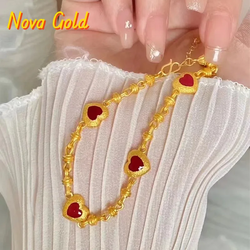 Ethnic Fashion Show - Bracciale NovaGlod 9999 Burning Blue Heart