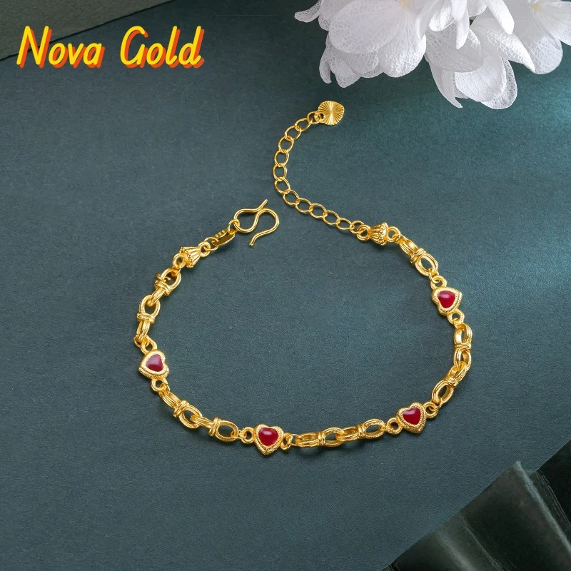 Ethnic Fashion Show - Bracciale NovaGlod 9999 Burning Blue Heart