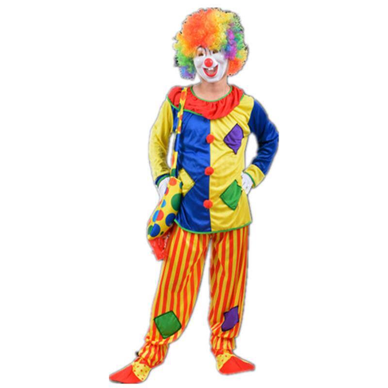 Ethnic Fashion Wear - Costume da Clown di Halloween, Abito