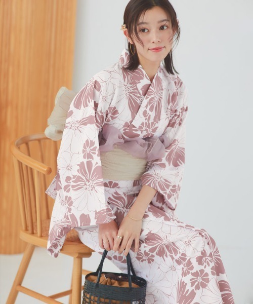 Ethnic Fashion Wear - Yukata Tradizionale in Cotone e Lino,