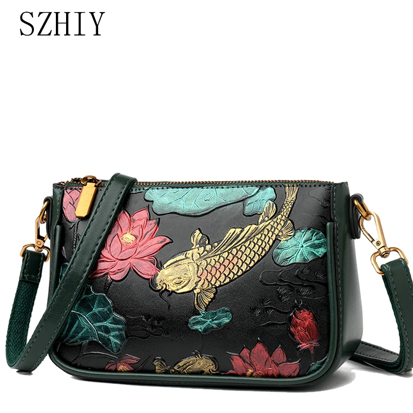 Ethnic Luxe Fashion - Borsa a tracolla di design Borsa
