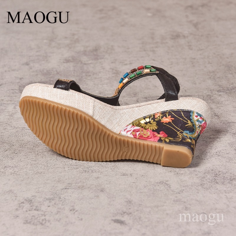 Sandali con Zeppa Floreali Boh - Ethnic And Fashion recensione e prezzo