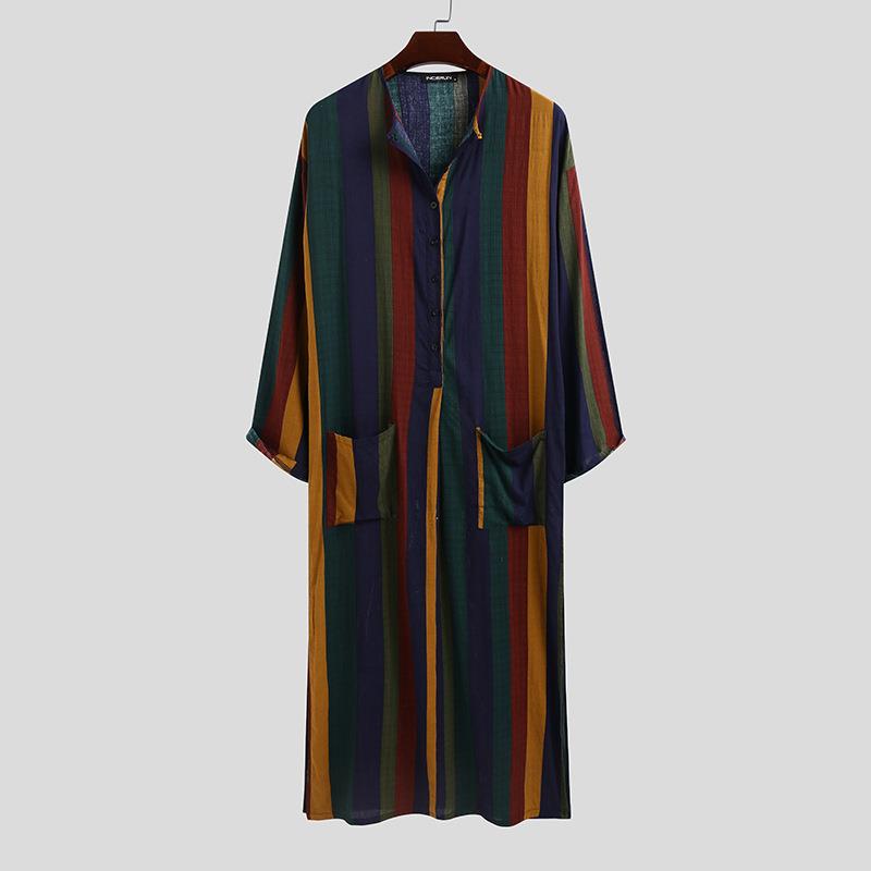Camicia Lunga da Uomo a Righe  - Ethnic Fashion Wear recensione e prezzo