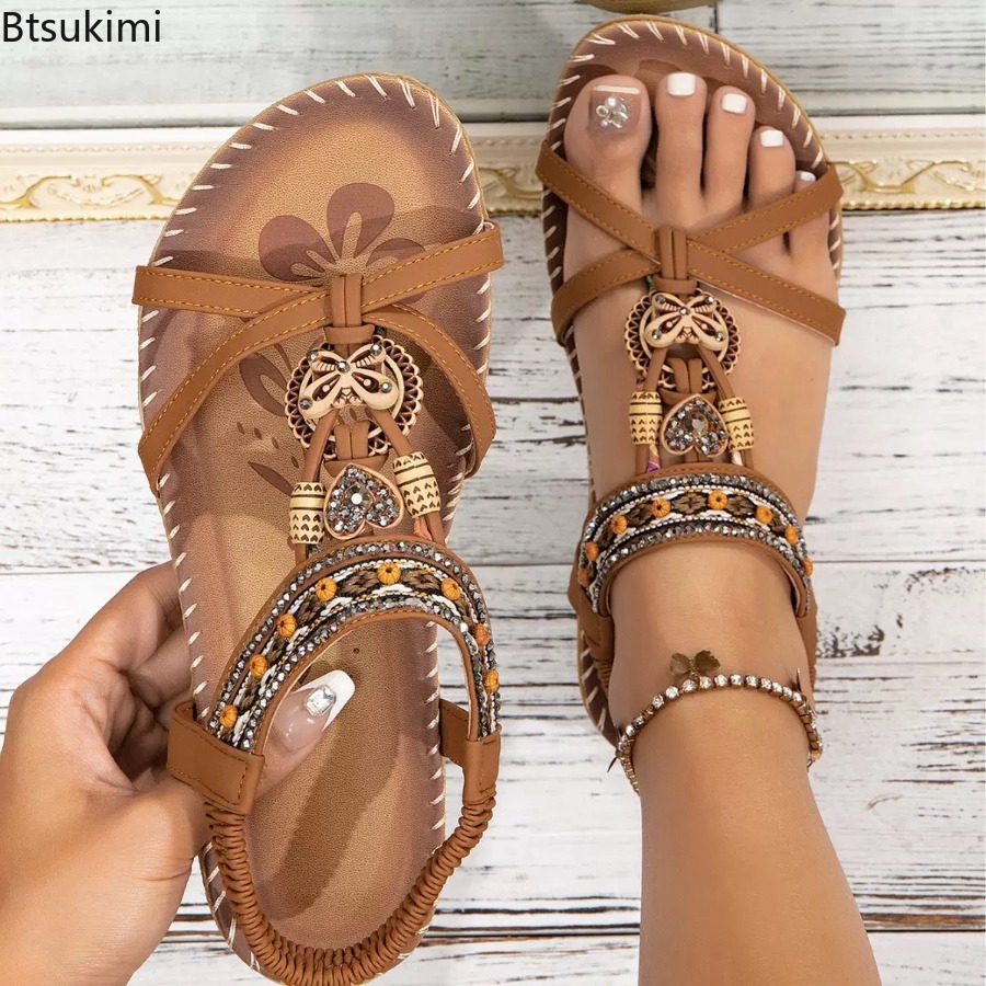 Sandali Boho da Donna, Scarpe  - Ethnic And Fashion recensione e prezzo